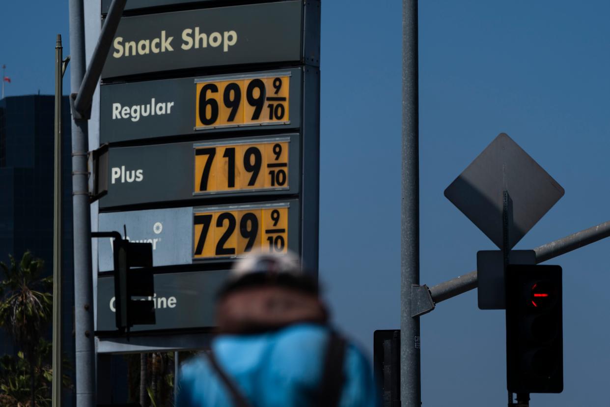 The Biden administration is doing everything it can to fight soaring gas prices and overall inflation, which is at the highest level in decades, Buttigieg said on ABC’s “This Week.” (AP Photo/Jae C. Hong, File)