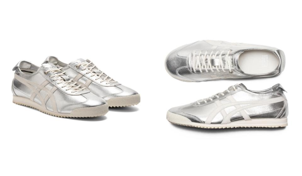 Onitsuka Tiger MEXICO 66 春夏限定配色 bling bling 有型又典雅。圖/Yahoo 購物中心