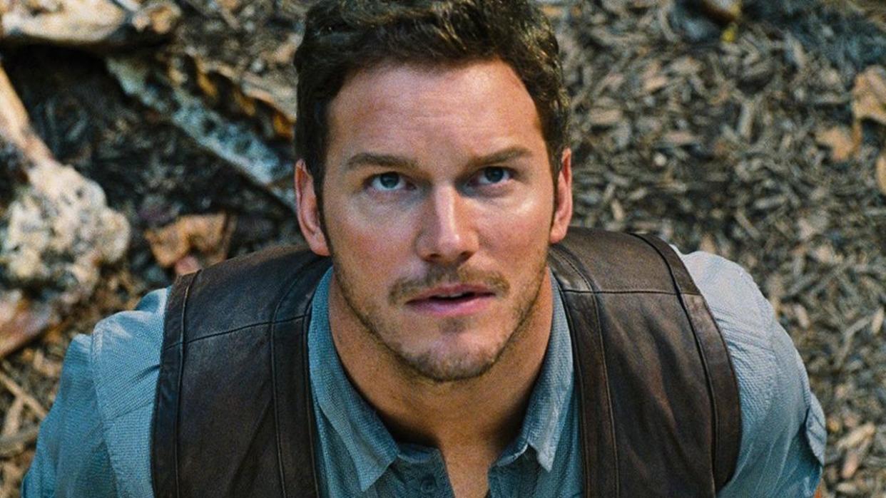  Chris Pratt in Jurassic World. 