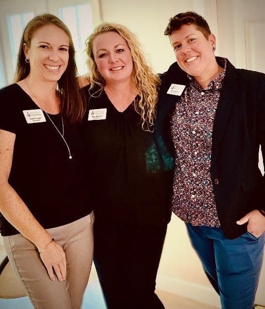 Parenting Matters serves approximately 2,000 parents and children each year through multiple education and support services. From left, Parenting Matters board president Valerie Longo, program director Kelly Benford, and executive director Katie Becker.