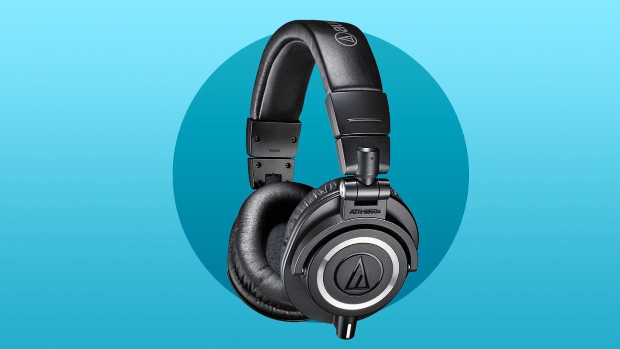 audio technica ath m50x professional studio monitor headphones