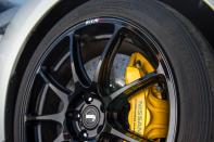 <p>New Dunlop tires engineered for the NISMO promise greater grip, but they're no wider than on earlier model years.</p>