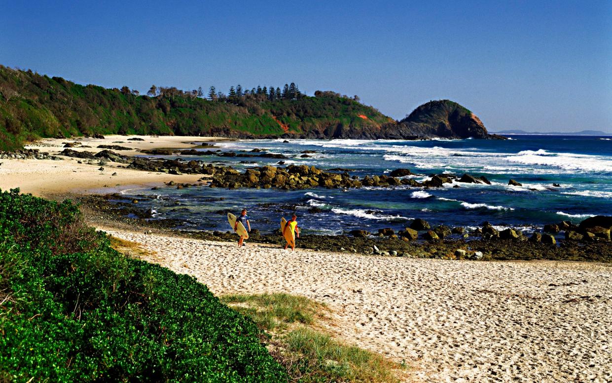 Shelly Beach in NSW was among beaches closed after a woman was attacked by a shark - Robin Smith/Photolibrary RM