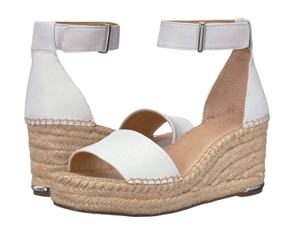 white espadrilles