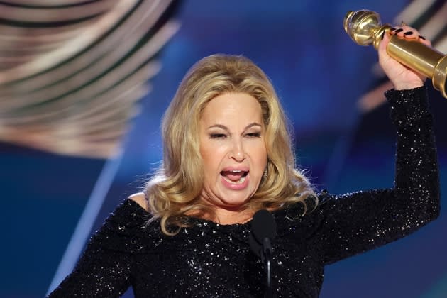 Jennifer Coolidge Made 'The White Lotus' Creator Cry At The Golden Globes &  She Gave Spoilers - Narcity