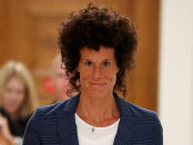 <p>Andrea Constand (R) leaves the courtroom after the closing arguments of Bill Cosby’s trial for sexual assault at the Montgomery County Courthouse in Norristown, Pa., June 12, 2017. (Photo: David Maialetti/Pool/Reuters) </p>