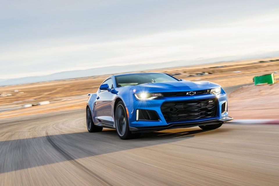 <p><a href="https://www.roadandtrack.com/new-cars/first-drives/a32005/2017-chevrolet-camaro-zl1-first-drive/" rel="nofollow noopener" target="_blank" data-ylk="slk:The ZL1;elm:context_link;itc:0;sec:content-canvas" class="link ">The ZL1</a> is a brutally capable car, but if past pricing has told us anything, we might be seeing affordable examples on used car lots in the future. If you want a monstrously fast muscle car with real track prowess, wait until the leases on these start to expire. </p>