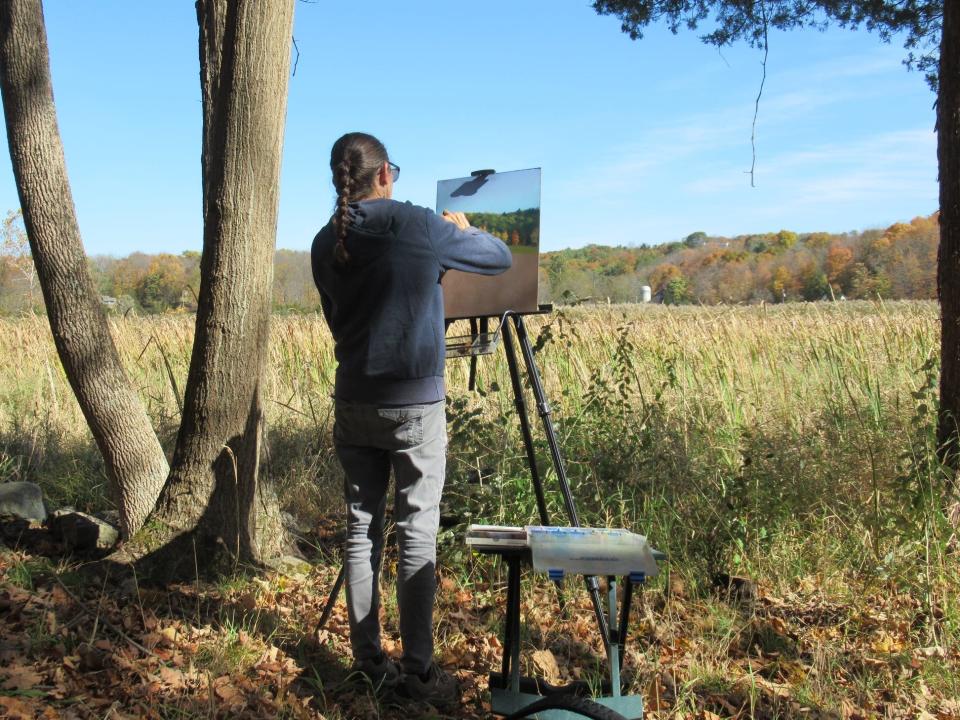 Artist Vaune Sherin is participating in the 8th annual Hudson Valley Plein Air Festival, which runs through Saturday, Oct. 14.