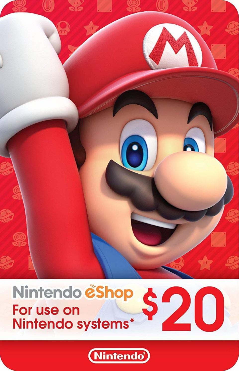 Nintendo Gift Card