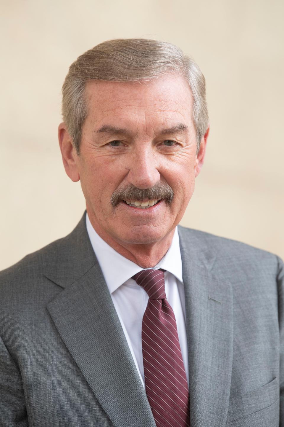 Veteran WKRN News 2 news anchor Bob Mueller at Centennial Park in Nashville, Tenn., Thursday, Feb. 8, 2024.