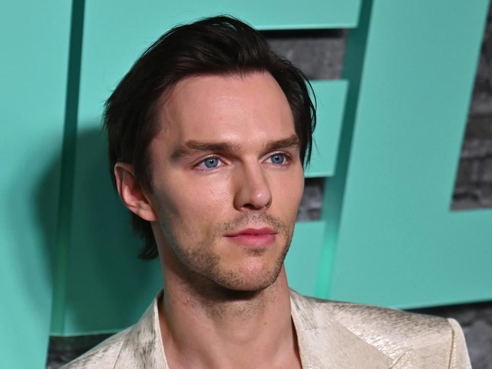 Nicholas Hoult attends the premiere of "Renfield" in New York City on March 28, 2023.