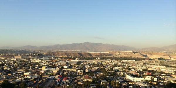 Vientos de Santa Ana en camino a Tijuana