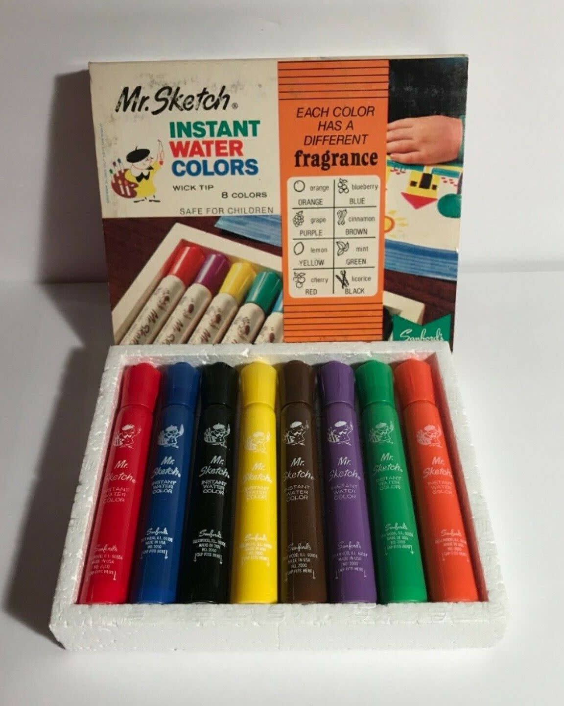Vintage Markers Sanford Mr. Sketch Scented Markers