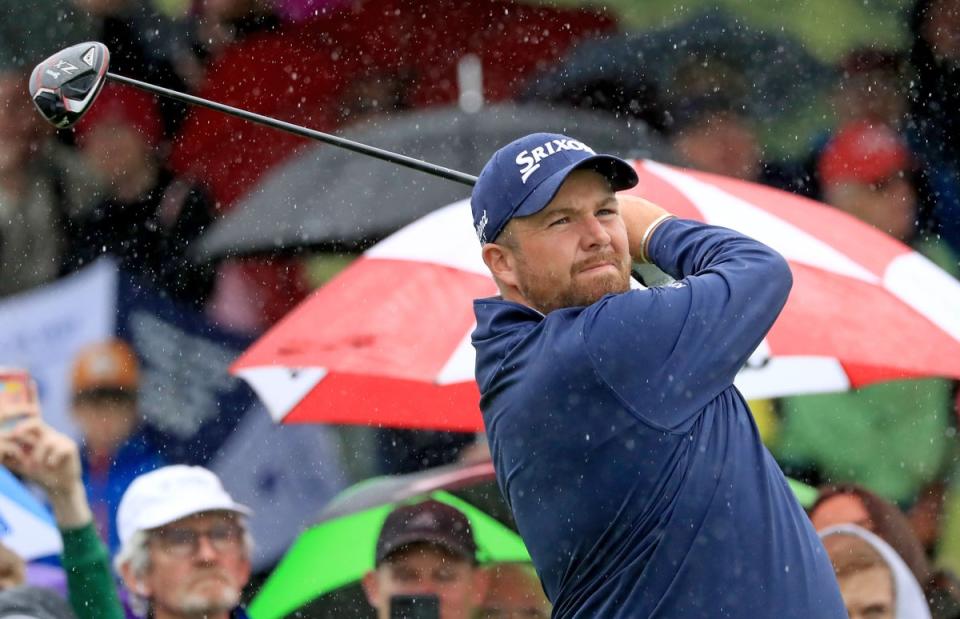 Shane Lowry birdied his last four holes to make the cut in the Horizon Irish Open at Mount Juliet (Donall Farmer/PA) (PA Wire)