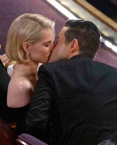 Ed Herrera/Getty Rami Malek and Lucy Boynton