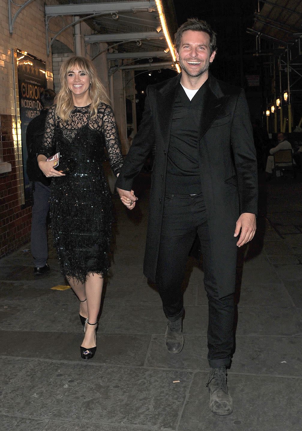 Suki Waterhouse and Bradley Cooper in London