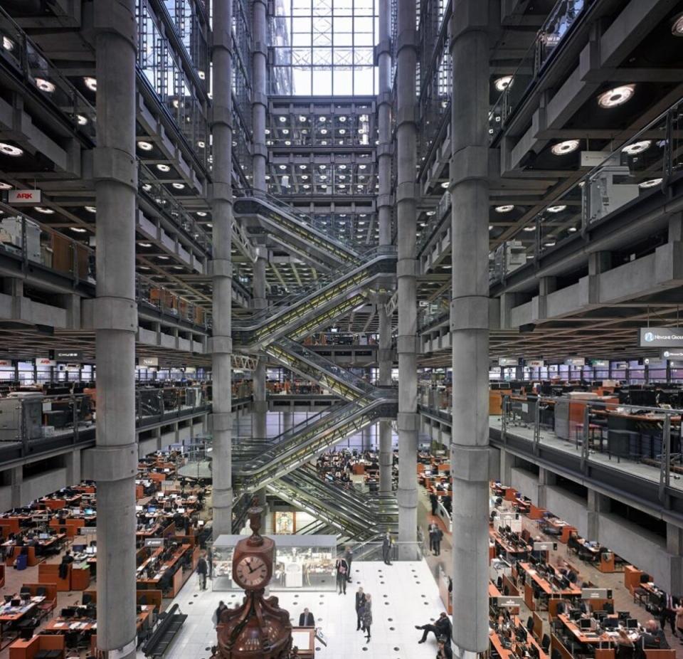 Inside Lloyd's world-famous building in the heart of the City (Lloyd's of London)