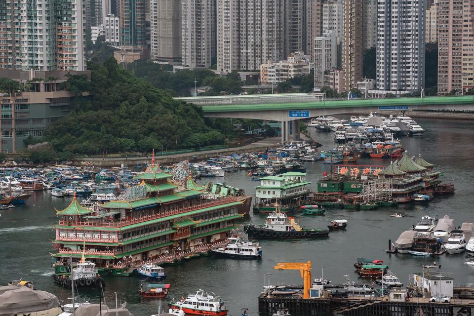 Jumbo Floating Restaurant in Hong Kong, China