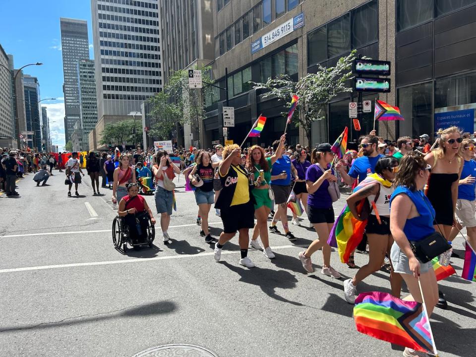 Several people marching in Sunday's parade spoke about feeling liberated and seen when talking with CBC.