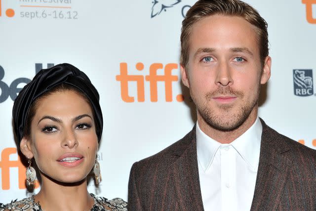 Sonia Recchia/Getty Eva Mendes and Ryan Gosling in 2012