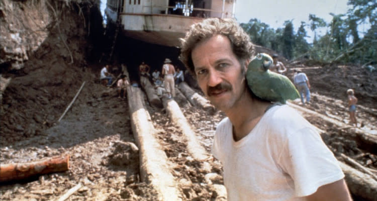 Herzog on the set of “Fitzcarraldo”