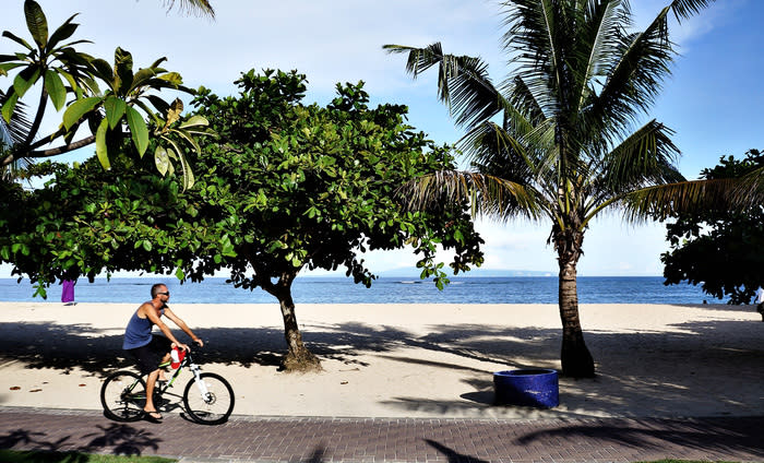 Jogging tracks in Bali