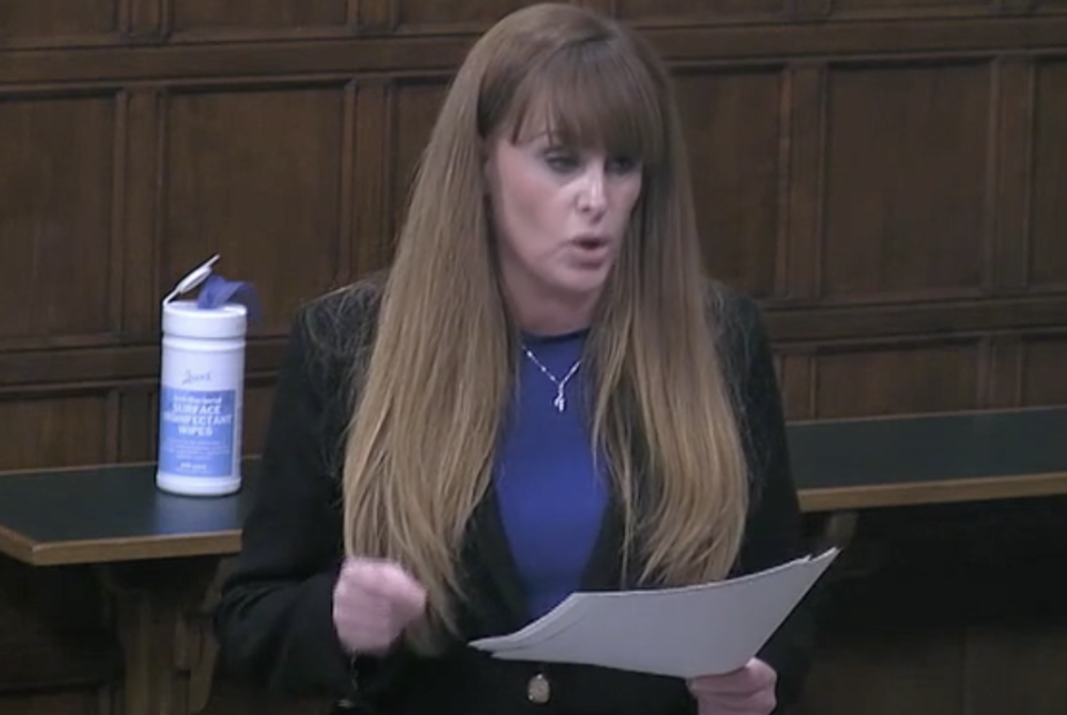 Kelly Tolhurst was the only Conservative to attend the debate – but this was in her capacity as a communities minister. (Parliamentlive.tv)