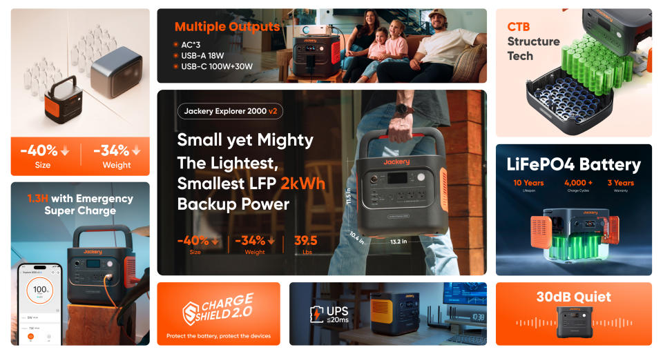 Jackery announces huge savings on its latest 2kWh portable power station - the Explorer 2000v2 - in honor of Amazon’s Prime Day.