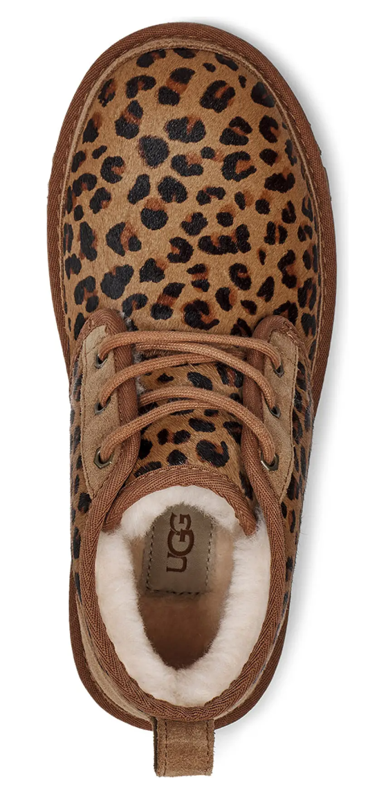 UGG Women’s Neumel Boot in Leopard Print Suede