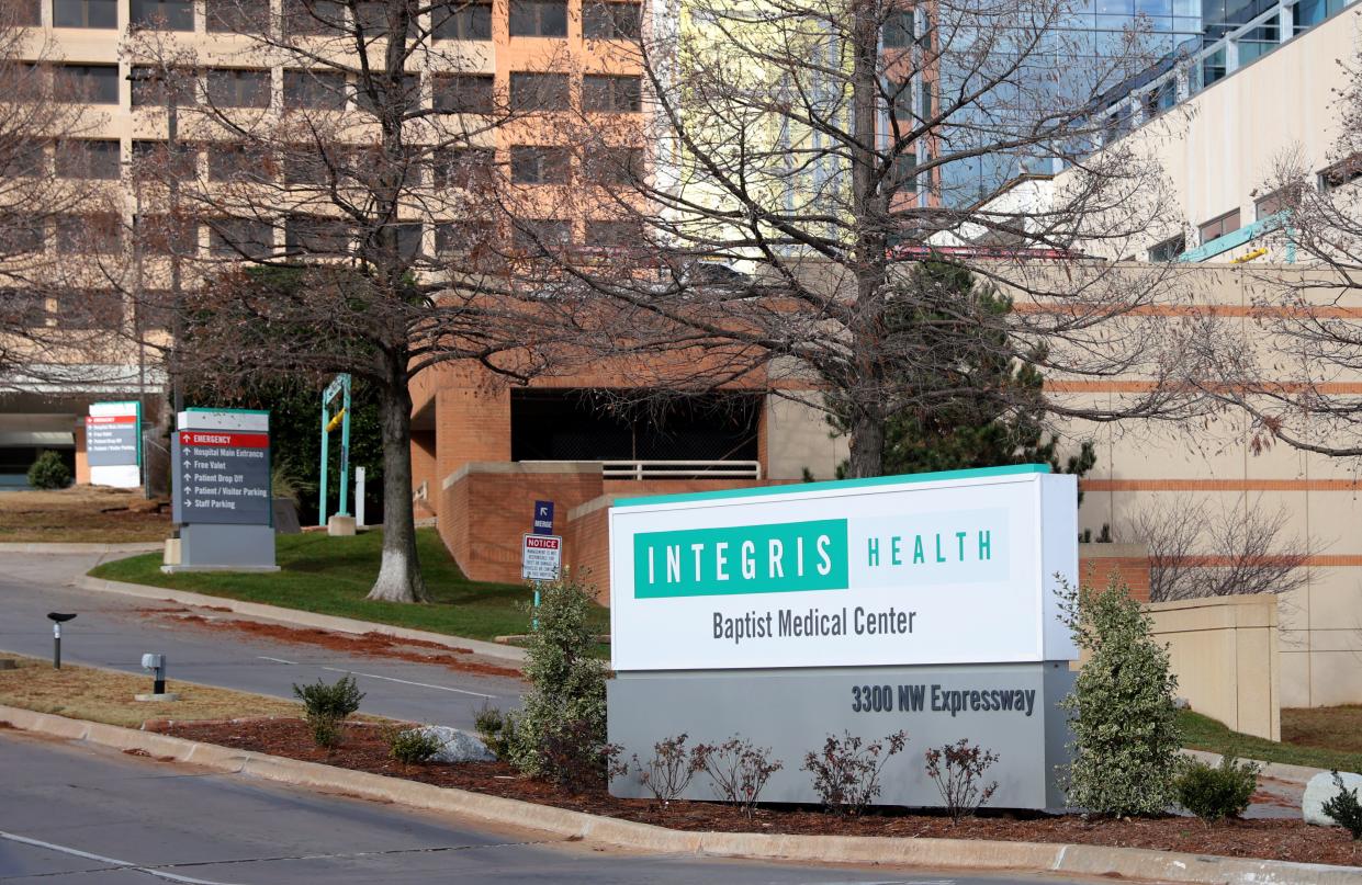 Integris Health Baptist Medical Center, 3300 Northwest Expressway, is pictured Tuesday in Oklahoma City.