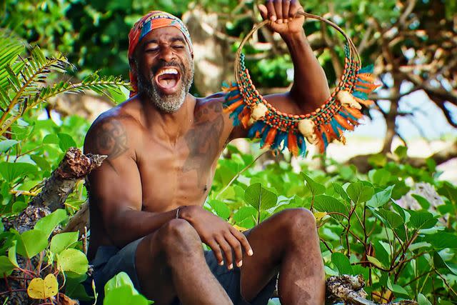 <p>CBS</p> Bruce Perreault on 'Survivor 45'