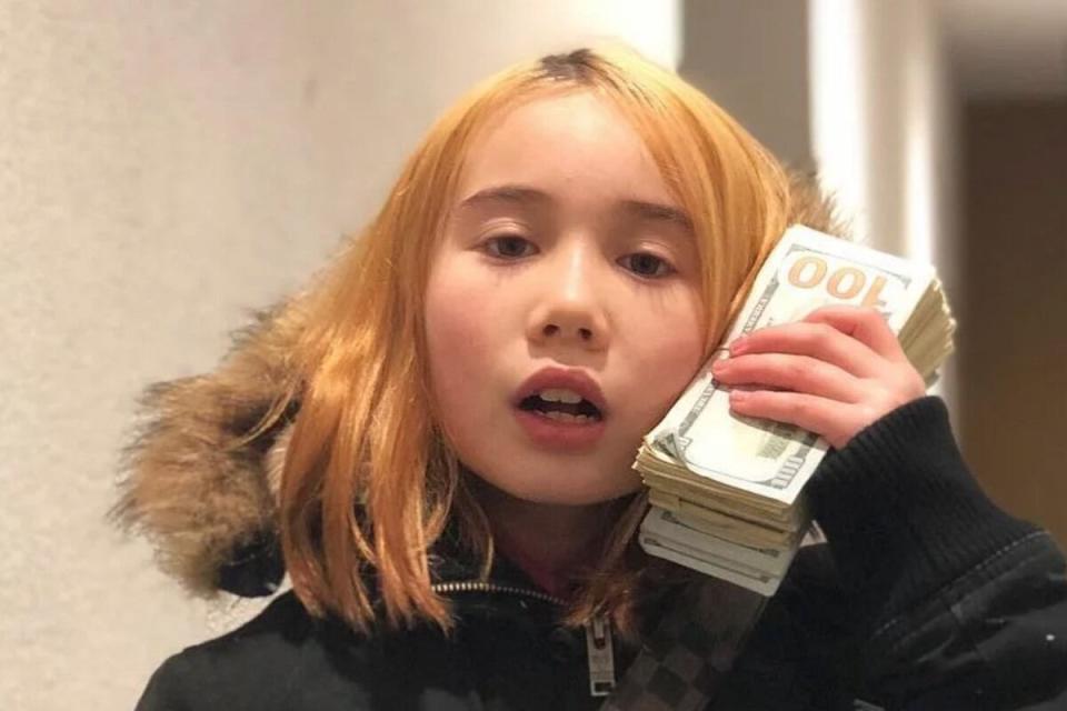 Claire Tian, known as Lil Tay, is pictured in an undated photo from her Instagram.