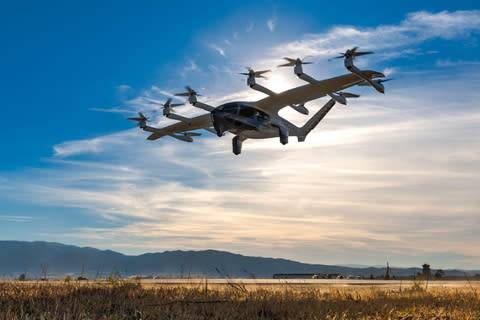 Archer Aviation's Midnight eVTOL Aircraft (Photo: Business Wire)