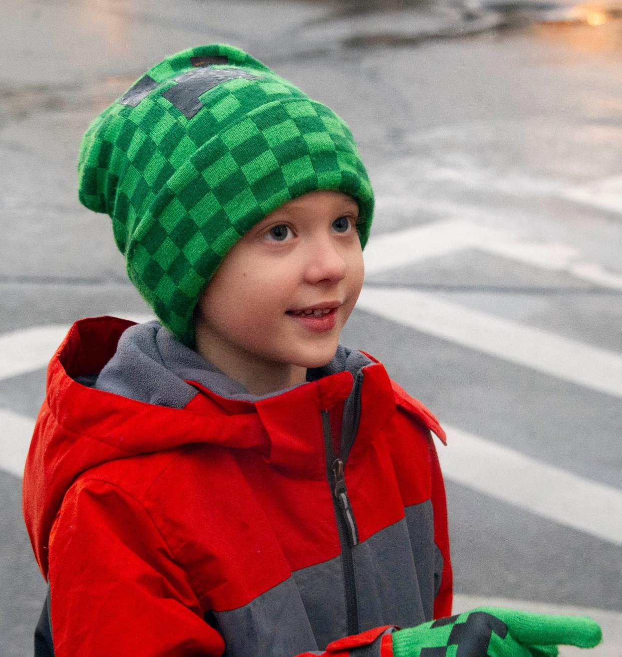 Seven-year-old Anthony Starkey said he wants Santa to bring him is a secret.