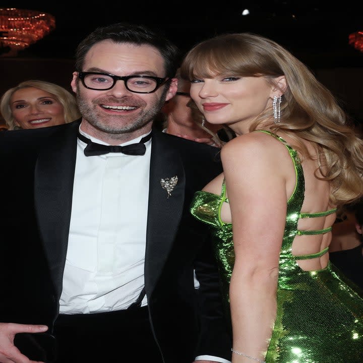 Bill Hader and Taylor Swift