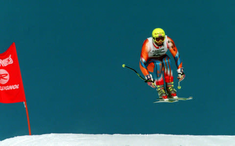 Graham competing - Credit: GETTY IMAGES