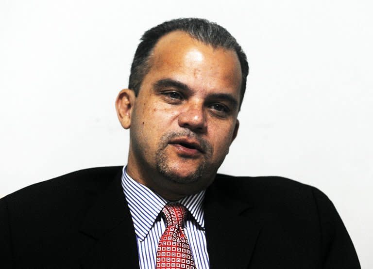 The Haitian parliament Tuesday rejected the nomination of Daniel-Gerard Rouzier, pictured in May 2011, to serve as prime minister, in a blow to new President Michel Martelly