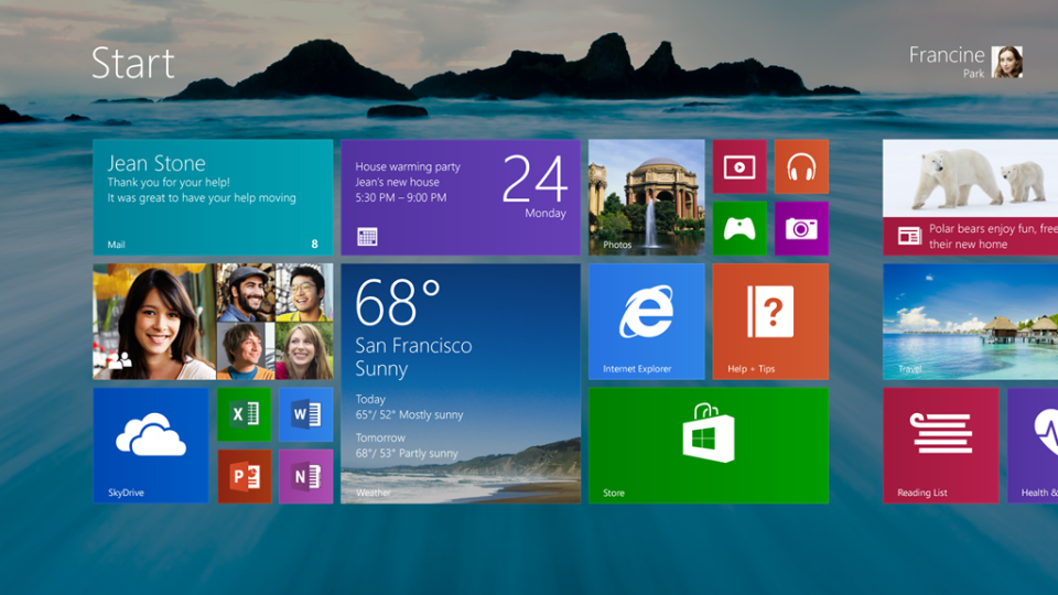 Microsoft Windows 8 Sales