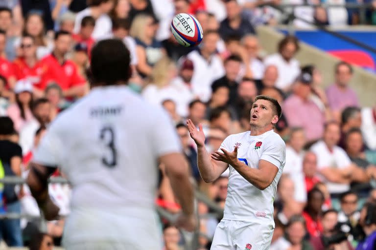 Además de dos encuentros por la Copa del Mundo, el apertura de Inglaterra se perdió el test match del último sábado, contra Irlanda, y no estará en el de este fin de semana, frente a Fiji.