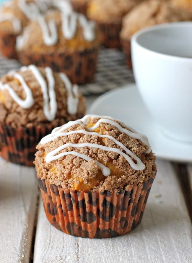 Pumpkin Streusel Muffins