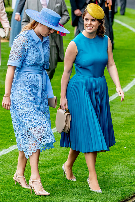 Princess Eugenie returns to Ascot for Ladies Day looking terrific