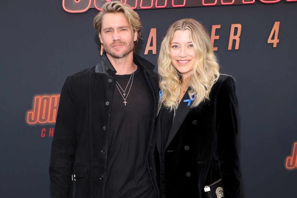 <p>Monica Schipper/Getty </p>  Chad Michael Murray and Sarah Roemer are expecting baby no.3