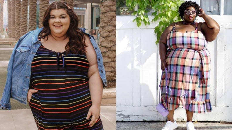 Lane Bryant is one of the few brands on this list that sell up to a size 40 and actually have a decent selection for clothes on the upper end of that range!