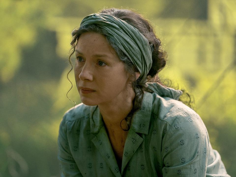 Claire (Caitríona Balfe) in the season seven midseason finale of "Outlander."