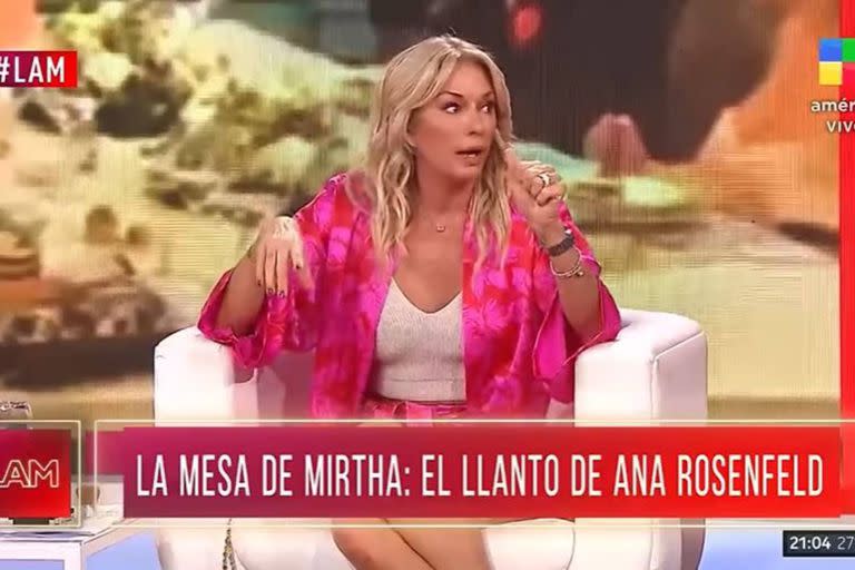 Yanina Latorre dijo que la maquilladora lloró luego de que Ana Rosenfeld se quejara de su trabajo en la previa de La noche de Mirtha