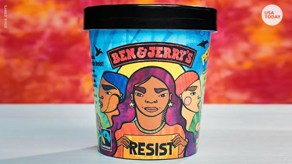 Ben & Jerry's launched its "Pecan Resist" flavor in 2018.