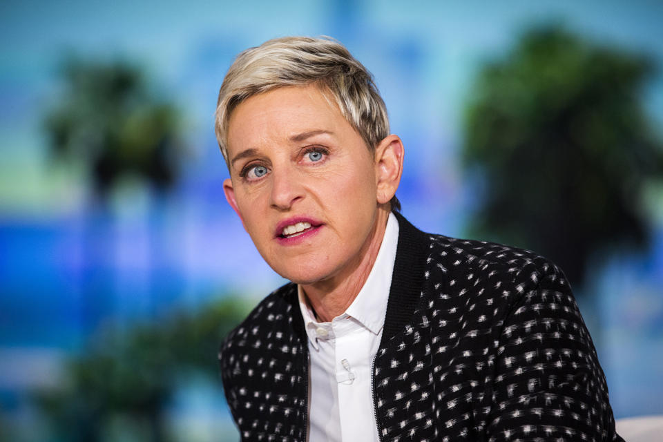 Caitlyn revealed she and Ellen DeGeneres had been 'feuding' after the former Olympian appeared on the show and they spoke about gay marriage. Photo: Getty