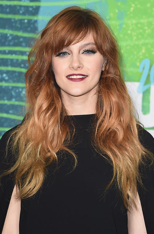 Aubrey Peeples at the 2015 CMT Awards