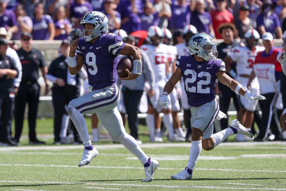 Will the Kansas State Wildcats upset the TCU Horned Frogs in their Big 12 college football game on Saturday?