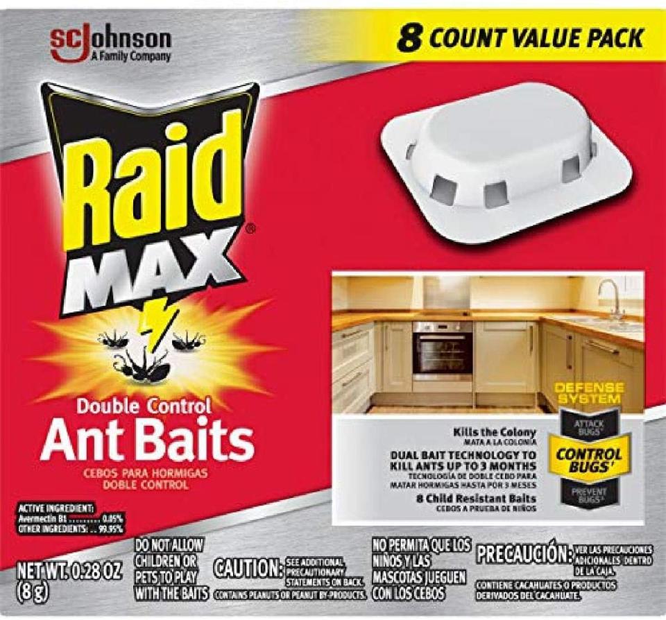 how to get rid of ants raid max double control